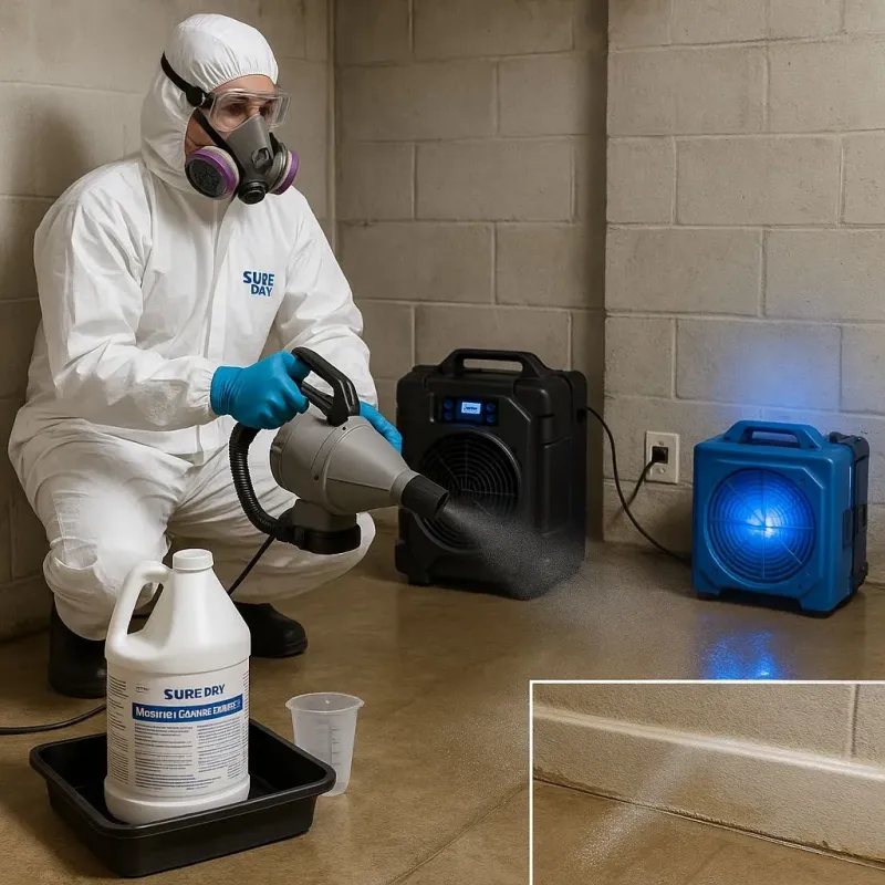 Sanitization and Odor Removal process in Hohenwald, TN