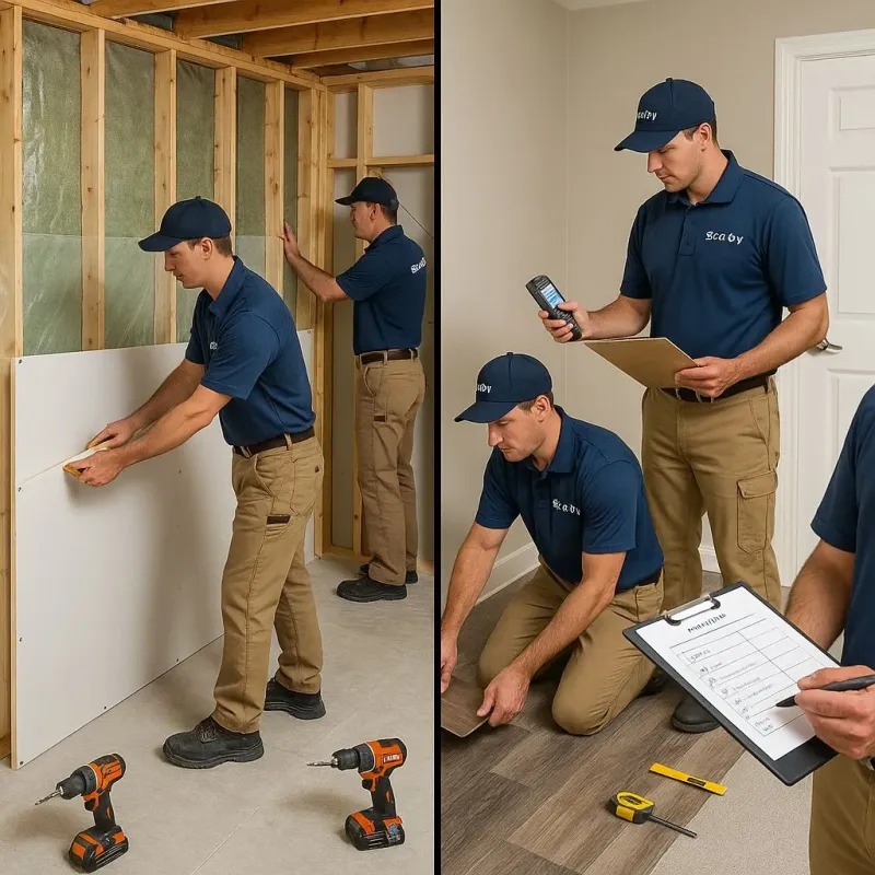 Repairs and Reconstruction process in Hohenwald, TN